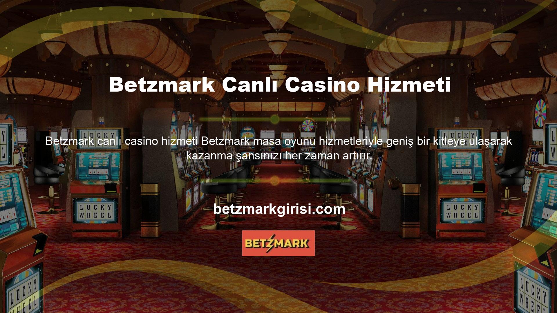Canlı casino hizmetleri dünya standartlarında oyun altyapısı ve oyun türleri geliştirmiştir
